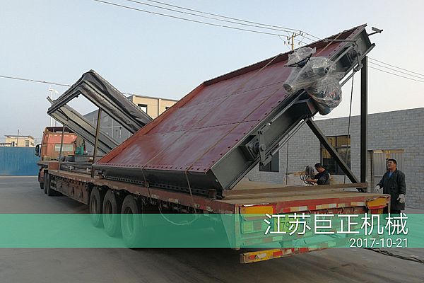 福建客戶訂購的擋板門檢驗合格，準備發貨